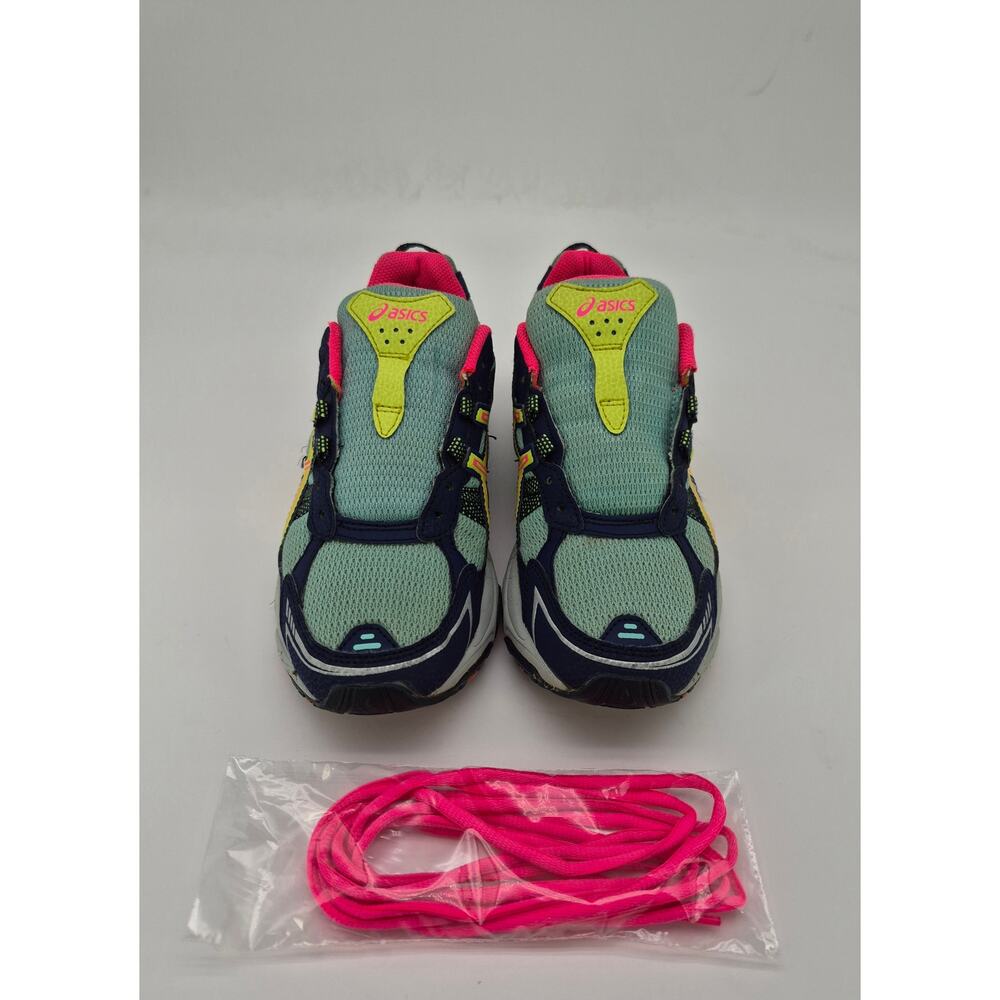 ASICS Gel Venture 4 Trail Running Shoes Women Size 8.5 Blue Pink